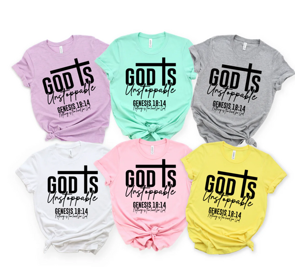 GOD IS UNSTOPPALE